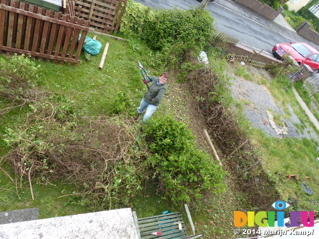 FZ005427 Jenni the hedge slayer